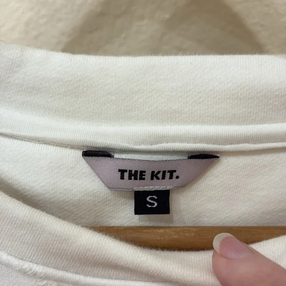 THE KIT JJ Sweatshirt | Confetti Stripe—FABULOUS Fabric and Colors—BEACH—Day—New - Picture 6 of 9